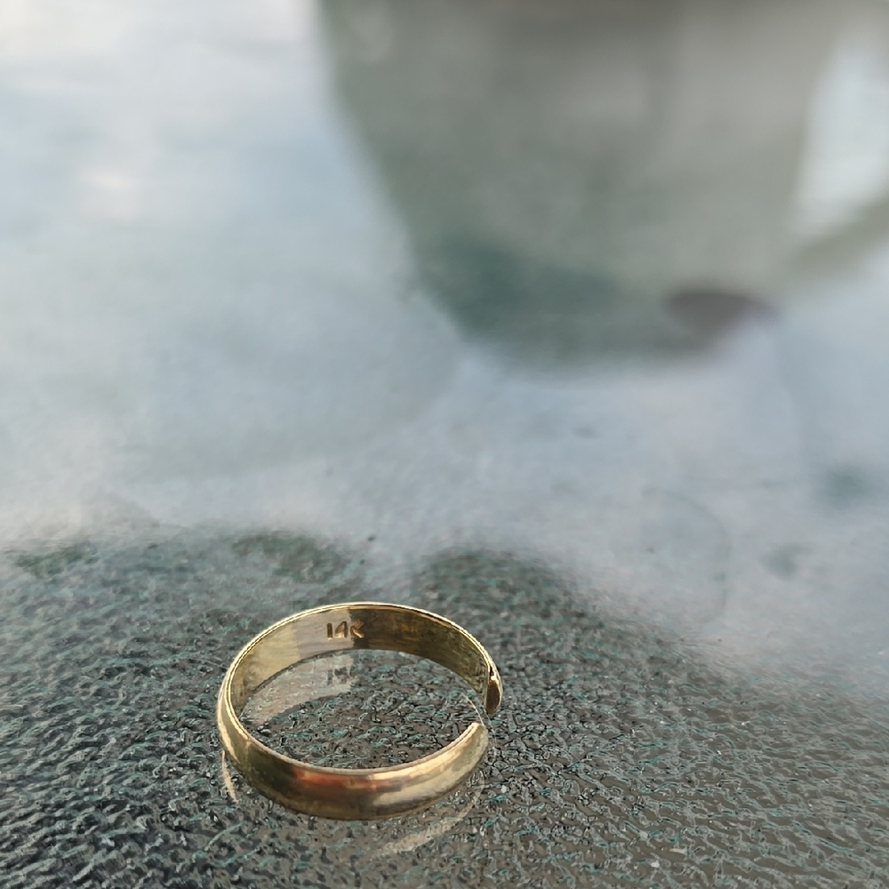 Gold Adjustable Toe Ring